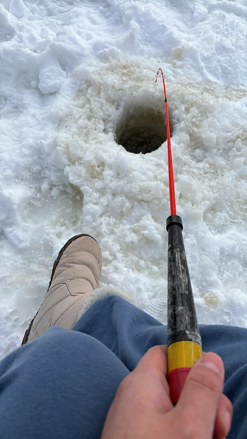 網走湖ワカサギ釣り 2